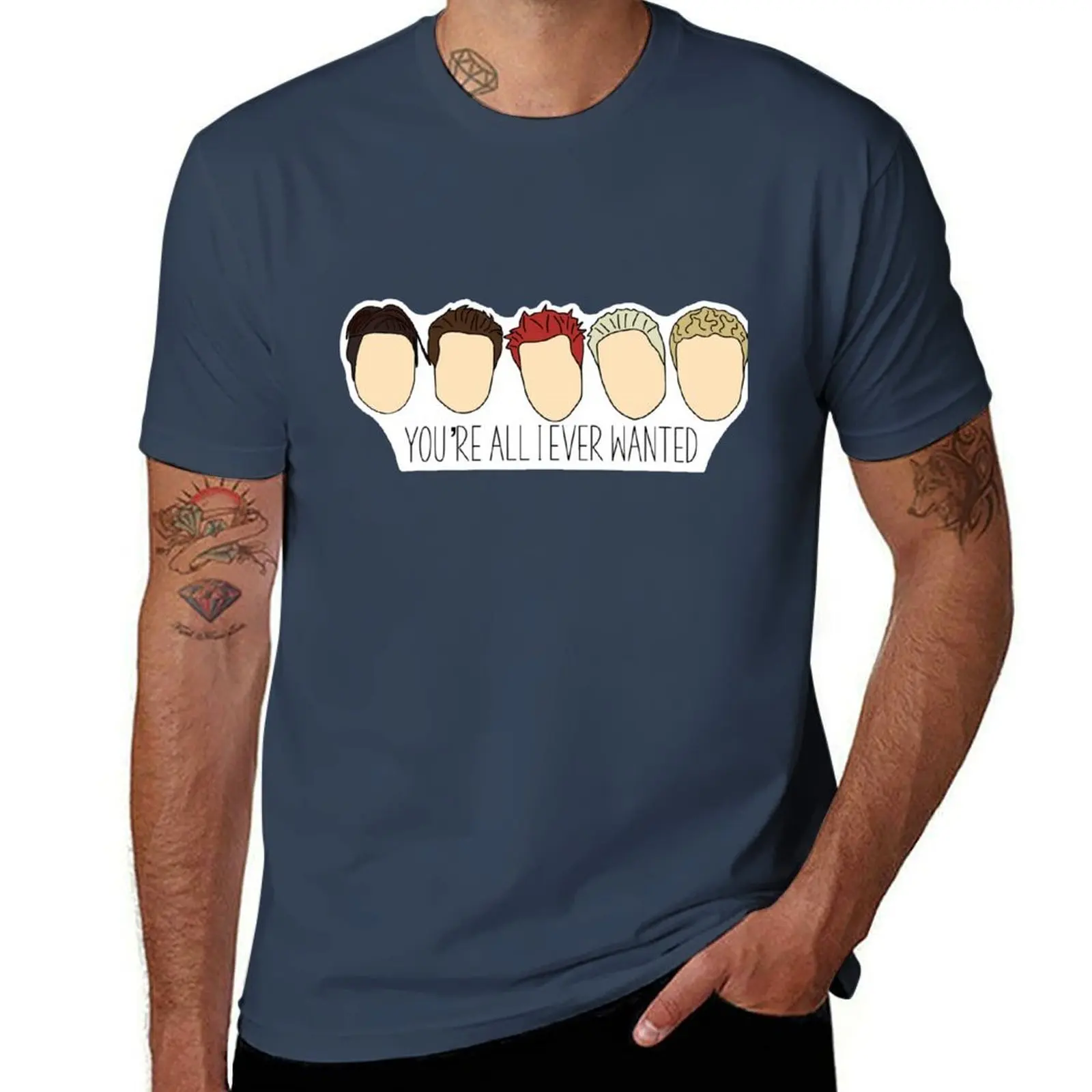 

NSYNC You're All I Ever Wanted T-Shirt man t shirts graphic men t shirt cotton 100% T-Shirt