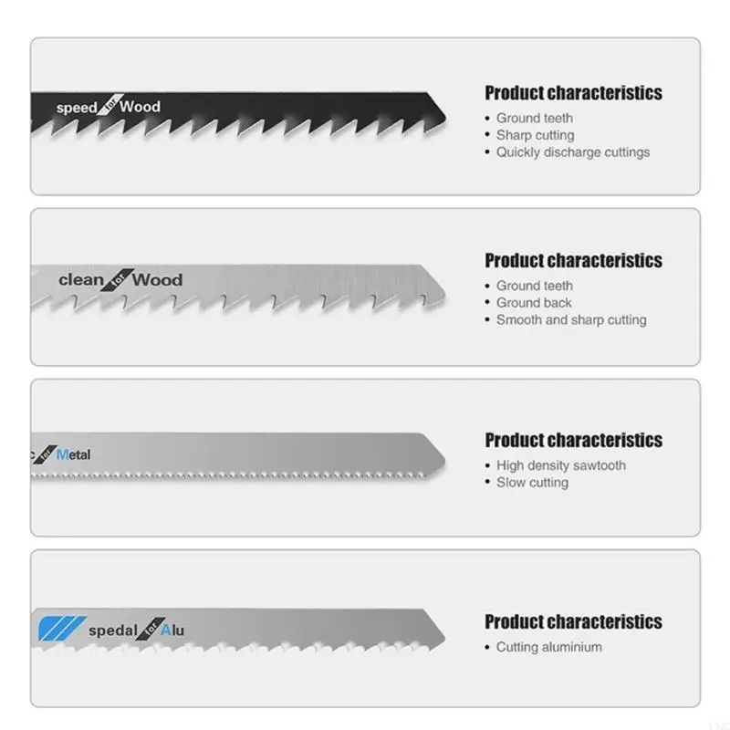 

Ergonomic High Strength Handsaw Blade Set Suitable For Wood Aluminum Plastic With T Shank Design And Easy Installation Y4QC