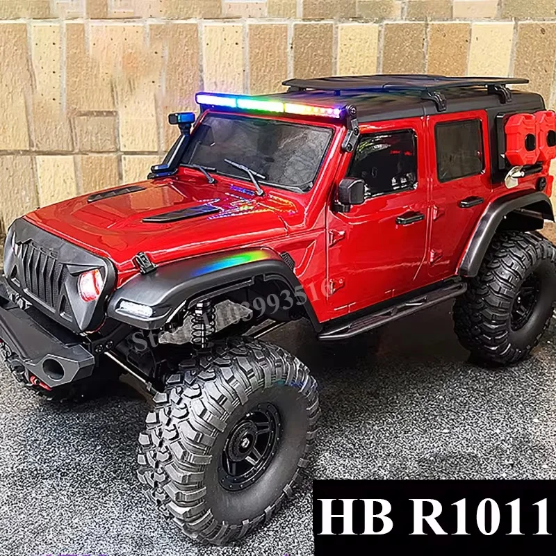 Remote Control R1011 Car Rc Climbing Car Rtr Vehicle 2.4g Full Proportional Rock Crawler 1/10 Hb  R1014 4wd Off-Road Truck Toys