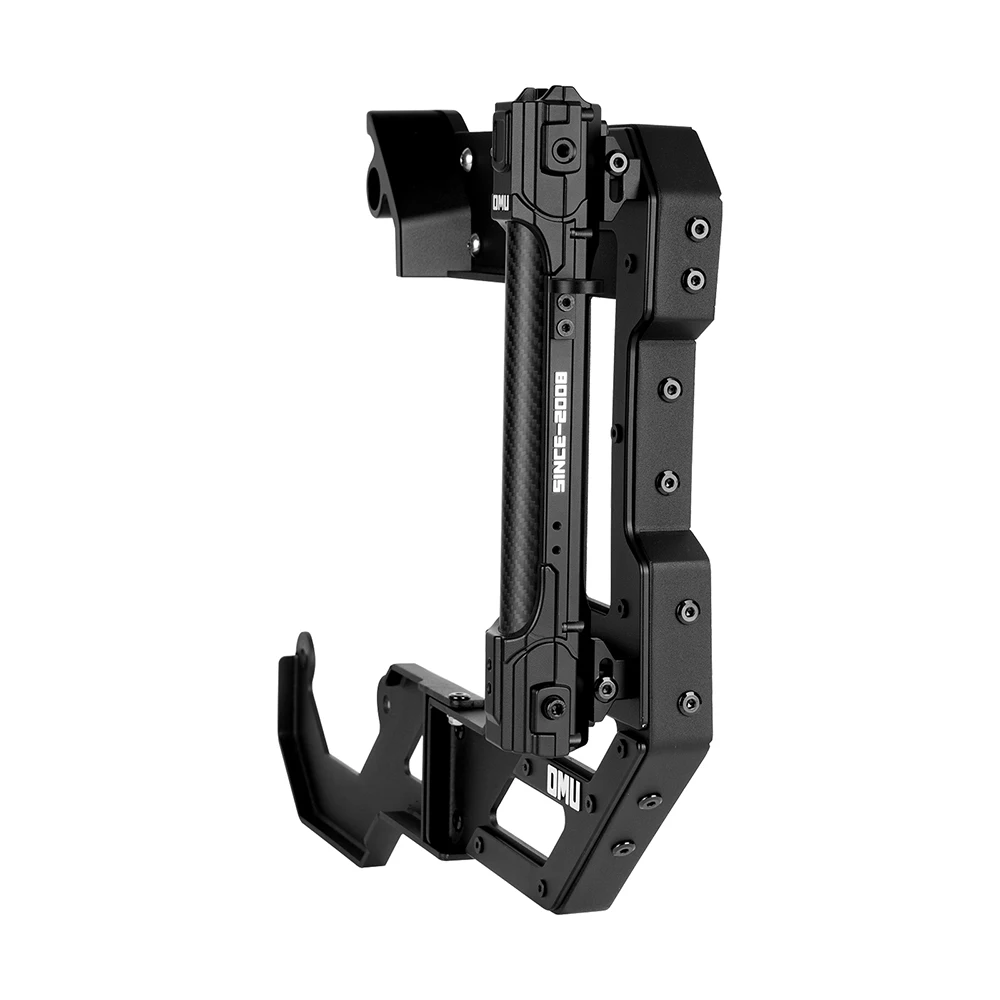 Carbon Fiber Flagpole Bracket for Land Rover Defender 90 110 130 2020-2026, Tailgate Flag Mount, Titanium Black, OMU201