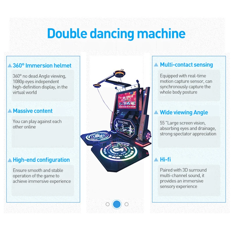 Machine à pièces de monnaie d'arcade de révolution de danse électronique, vente en gros