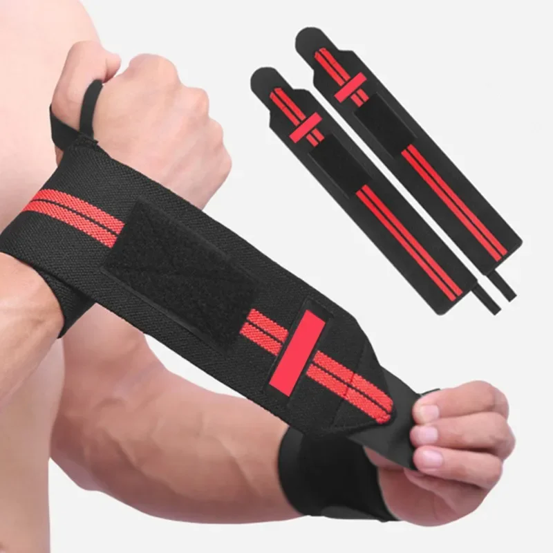 Men Adjustable Elastic Wristband Breathable Wrist Wraps Fitnes Sport Weight Lifting Safety Multifunction Upport Wrist Strap