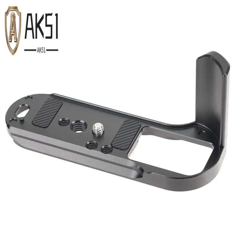 AK51-Jlwin Piastra a sgancio rapido verticale Adattatore per treppiede con supporto per maniglia a forma di L per accessori per fotocamera Fujifilm Fuji XT50