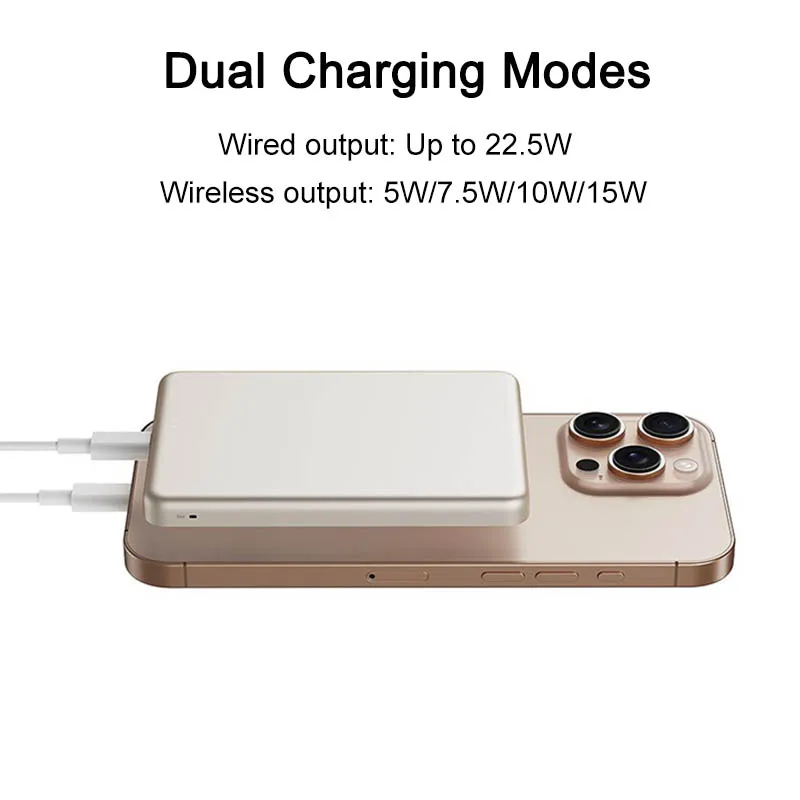 XIAOMI Ultra Slim Magnetic Power Bank 5000mAh 7.5W Wireless