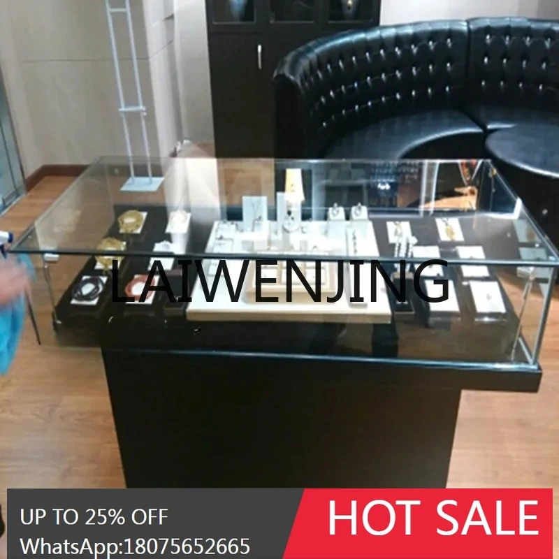 T16- Jewelry Glass Paint Exhibition Products Cultural Relics Calligraphy and Painting Museum Showcase Model Cabinet