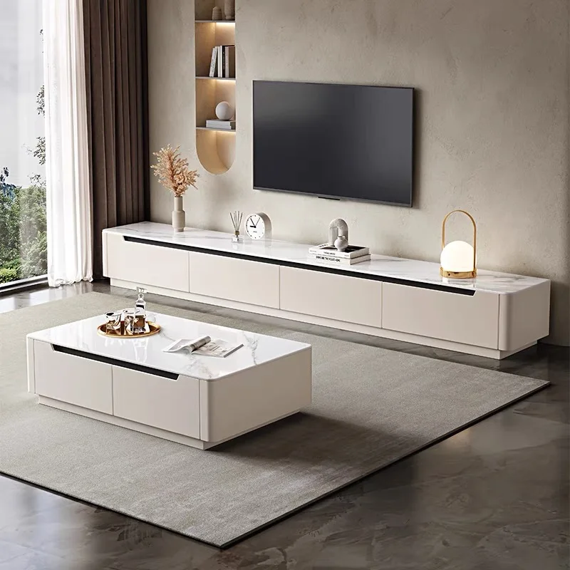 

Качественный современный роскошный деревянный мраморный шкаф для телевизора, гостиная, спальня, стоячий шкаф, плавающая белая мебель, дизайн, последний дизайн 2025