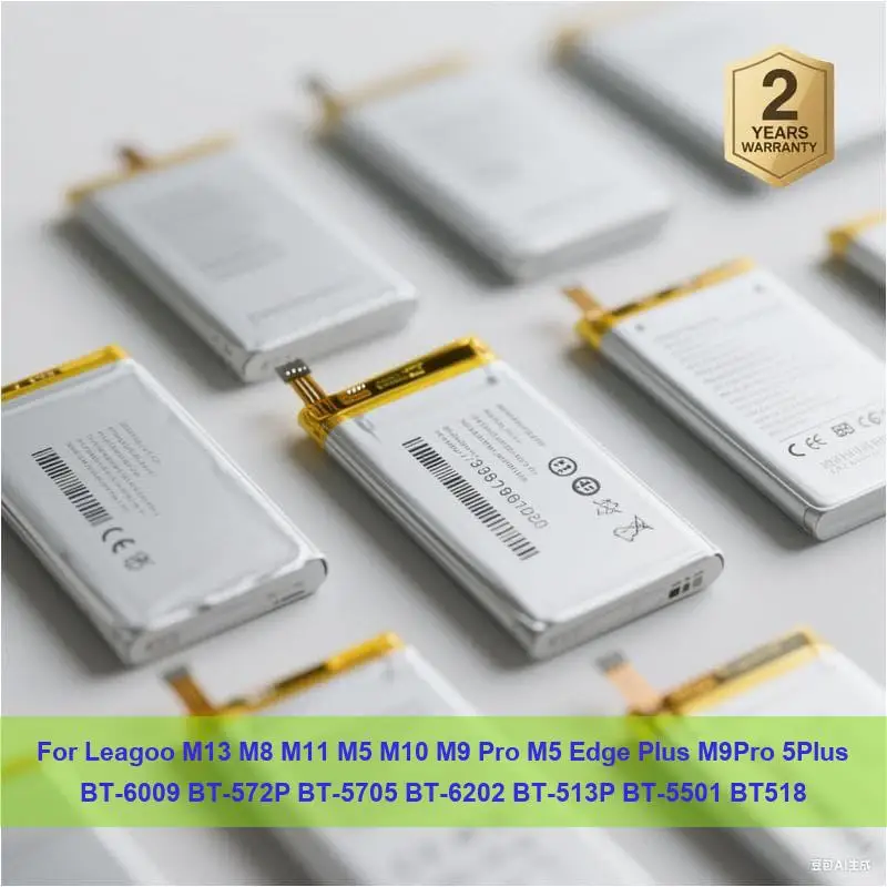 

Аккумулятор для Leagoo M13 M8 M11 M5 M10 M9 Pro M5 Edge Plus M9Pro 5Plus BT-6009 BT-572P BT-5705 BT-6202 BT-513P BT-5501 BT518