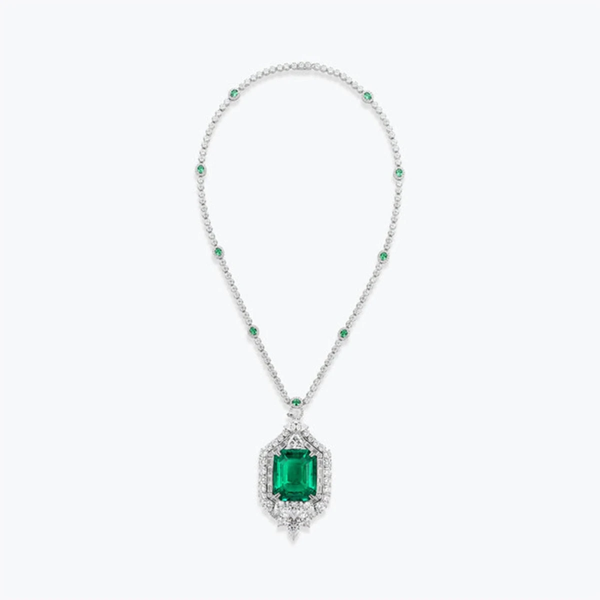SongYun Jewelry 925 Sterling Silver Necklace HCD Diamond HCD Gemstones Fine Factory Gift 925 Sterling Silver Pendants Accessorie