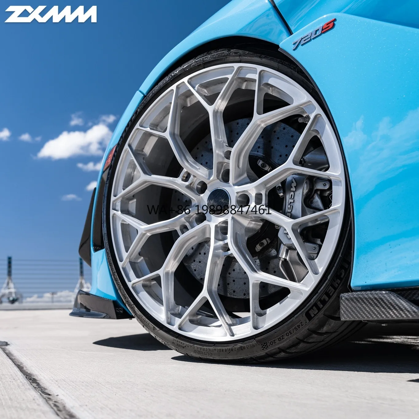 

5x114.3 5x120 Custom Alloy Forged 6x139.7 5x127 Cars Wheel Rims 16-26 Inch Multi Spoke for Bentley Lamborghini McLaren 720S