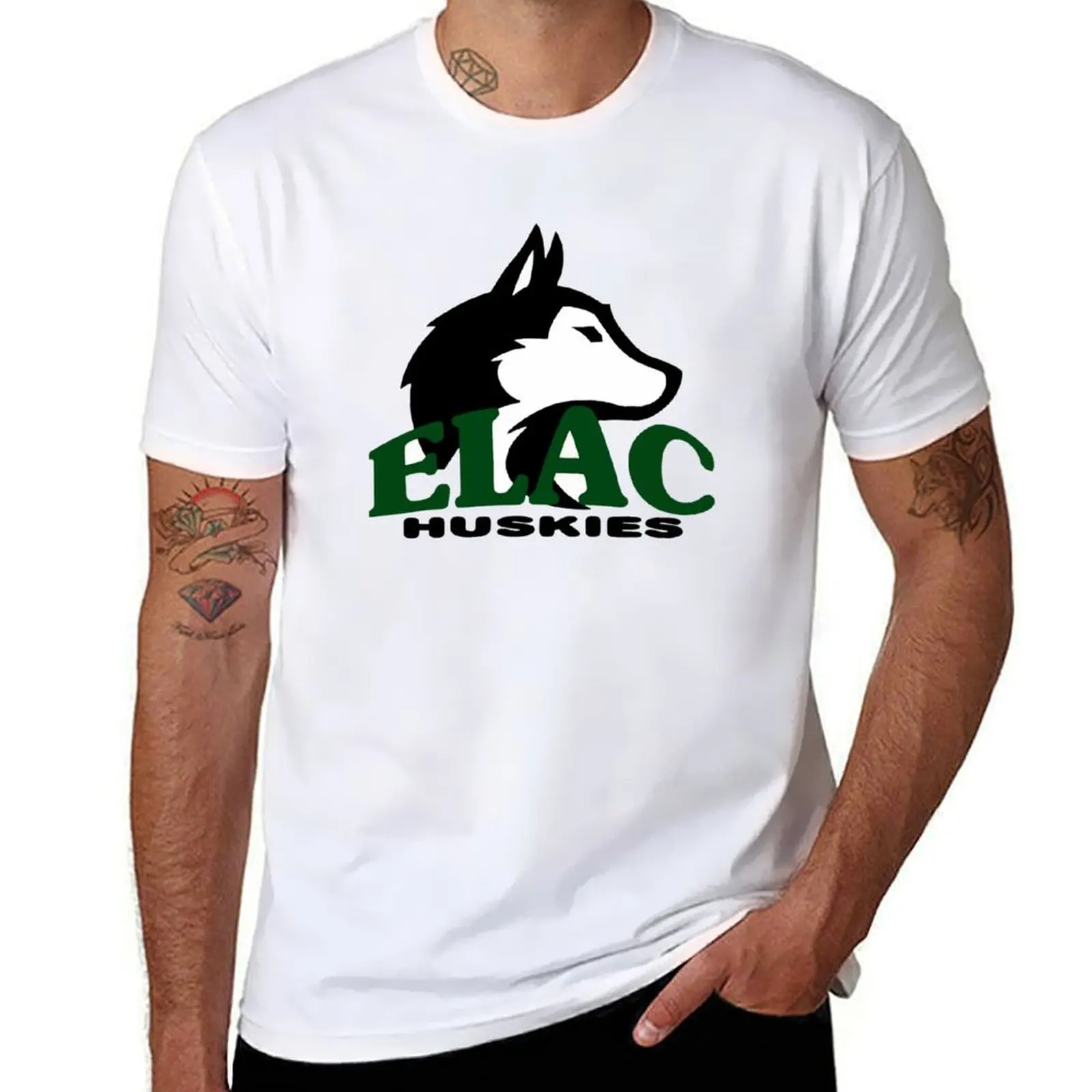 ЛУЧШИЙ ПРОДАВЕЦ - футболка ELAC Huskies Basketball Merchandise, мужская футболка из 100% хлопка, забавные футболки из хлопка ЛУЧШИЙ ПРОДАВЕЦ - футболка ELAC Huskies Basketball Merchandise, мужская футболка из 100% хлопка, забавные футболки из хлопка