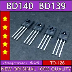 100pcs New BD140 BD139 TO126 TO-126  Voltage Regulator IC