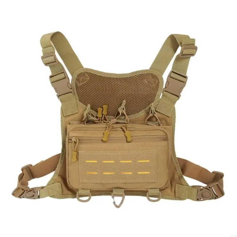 Oxford Cloth Running Chest Bag with Comfortable Shoulder Strap Enduring 