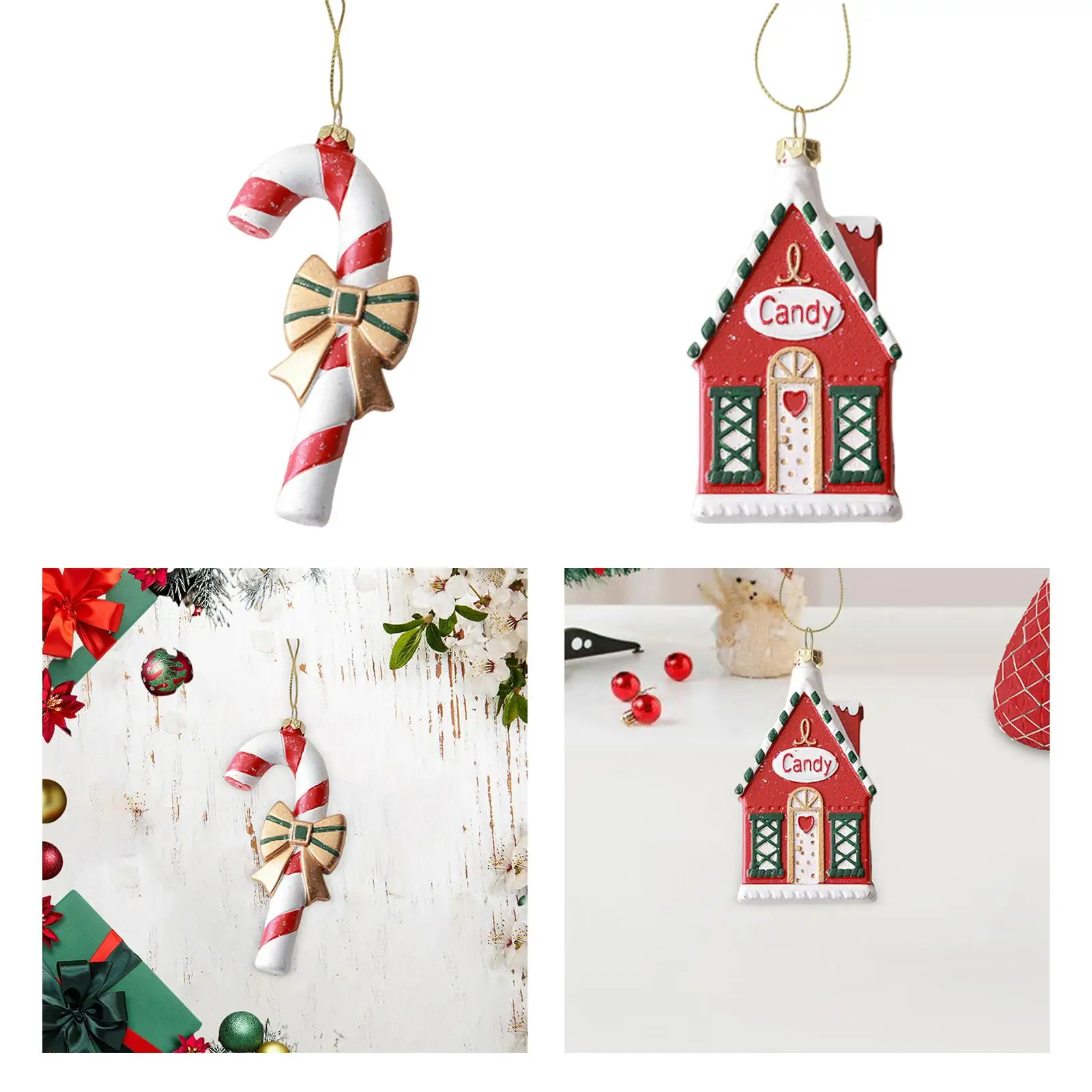 Christmas Ornament Decorative Xmas Decor Pendant Drop Christmas Tree Decoration for Indoor Malls Wreath Garland New Year Holiday image 4