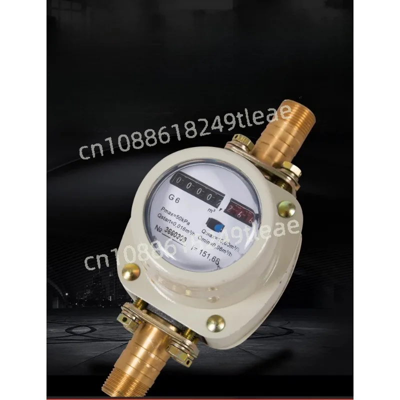 Flow Meter Waist Wheel Metering Meter Mechanical Intubation, Metering Gas Volumetric
