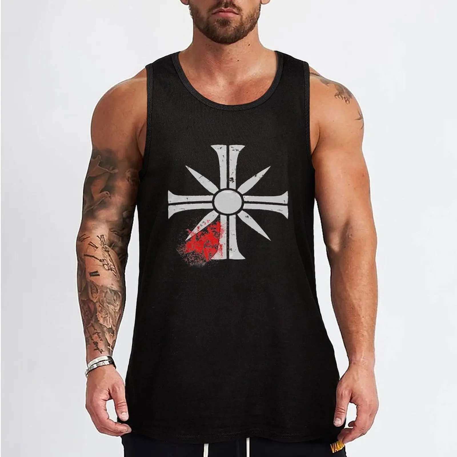 Edens Gate Bloodsplat Tank Top Soft Casual Tank Top Loose Sleeveless Everyday Shirt