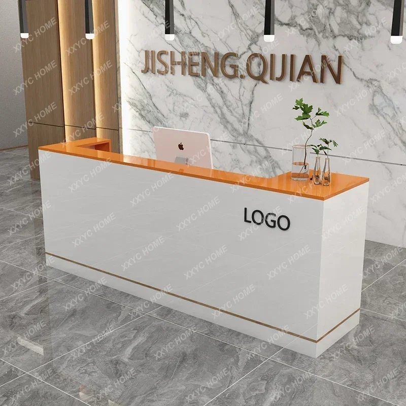 A Minimalist Small Reception Desks Luxury Kitchen Beauty Salon Reception Desks Checkout Clinic Counter Restaurant Unique Furnitu
