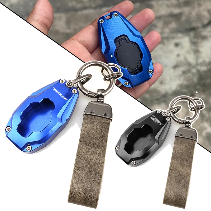 With Logo Motorcycle CNC Key Protective Shell Remote Control Cover Metal Shell For ZONTES 703F 703R 703T 703RR 703 F/T/RR/R