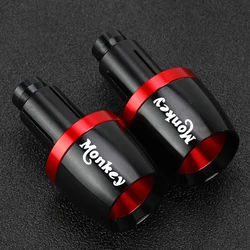 Motorcycle Accessories For Honda MONKEY 125 Monkey125 2018 2019 2020 2021 2022~2024 Handlebar Grips Ends Handle Bar Cap End Plug