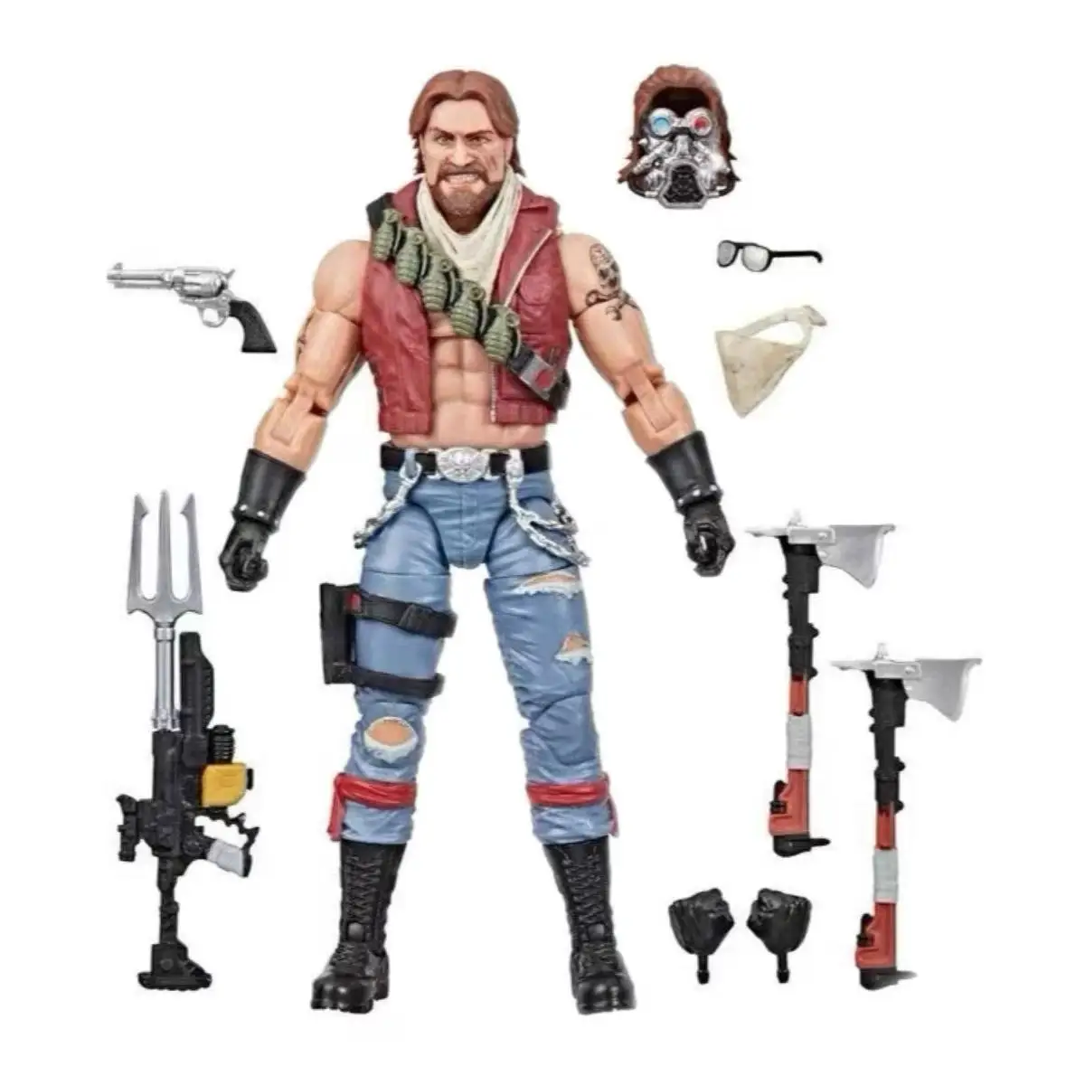 متوفر في المخزون الأصلي G.I JOE The Pliers Suicide Squad 1/12 شخصية جندي مشغل 6 بوصة