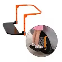 Adjustable Car Tire Step Foldable Wheel Ladder Portable Non Slip Foot Pedal For Off Road SUV Truck