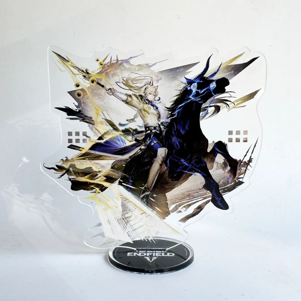 Arknights: Endfield Lawson Game Anime Keychain Qianyu Acg Stand Laevatain Figure Acrylic Stand Yvonne Standing Plate Toys Gifts