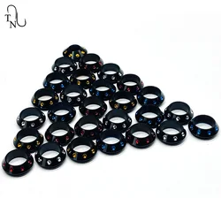 TN35 Rod Building Aluminum Rings Decorative Ring Trim Ring For Winding Check DIY Fishing Rod Aluminum Part Repair Accessory
