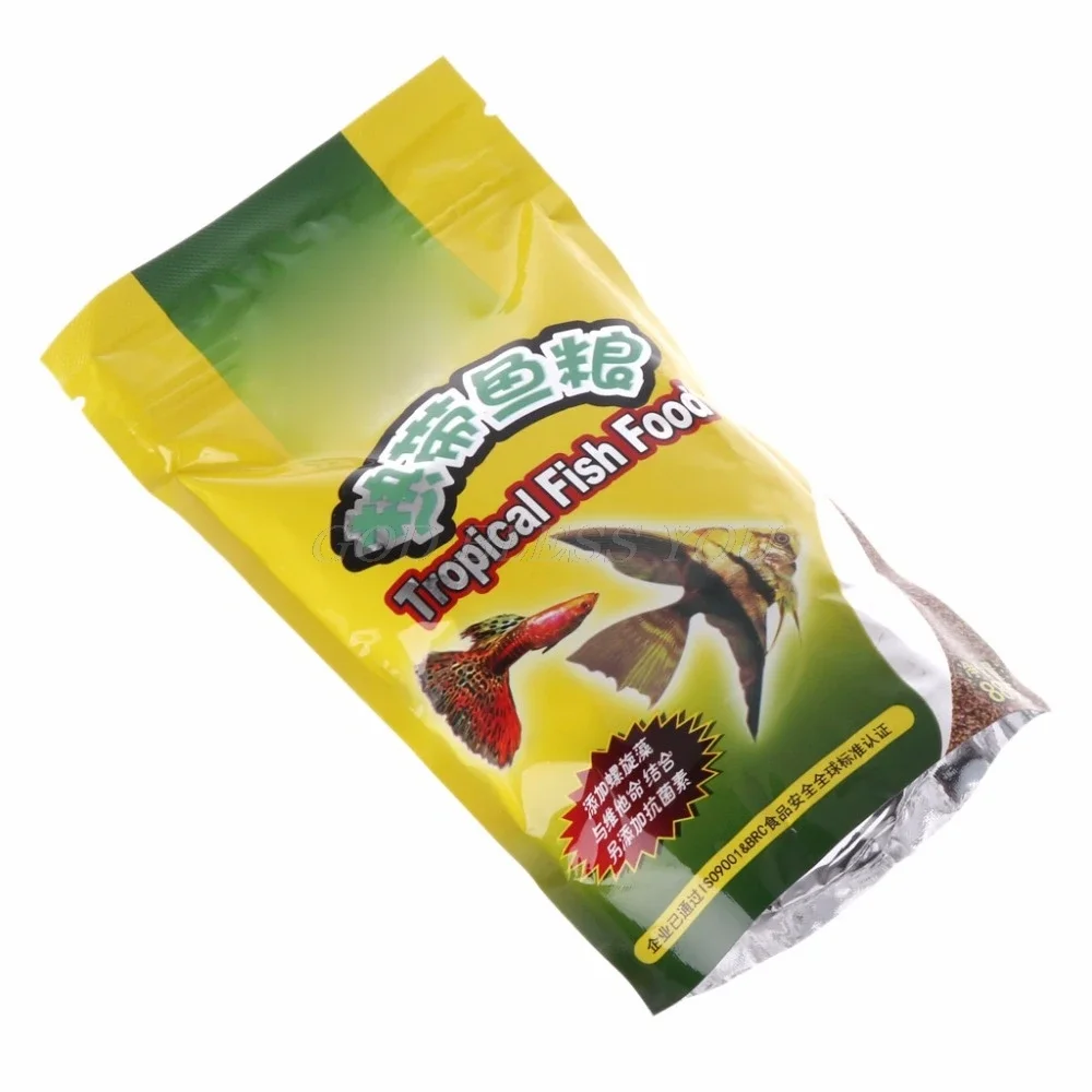 Tanque de peces tropicales, comida para peces pequeños, grano de alimentación, 98g, Comida para peces deliciosa, especialmente para Guppy Lantern, 1