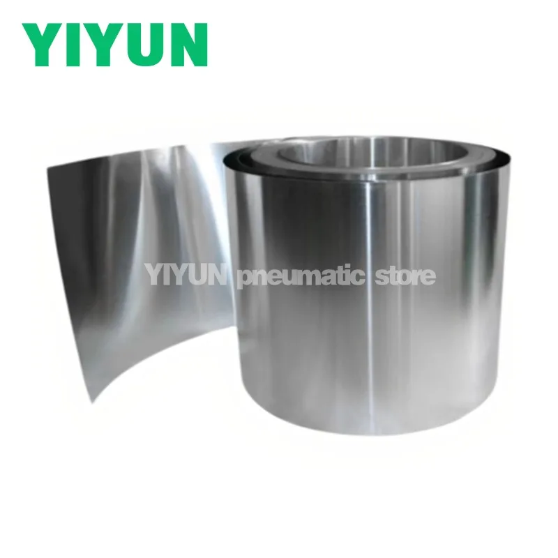 1pc 1M Length 1060 Pure Aluminum Sheet Foil Plate 0.05-1mm Thickness x 5-50mm Width Metal Al Strip for DIY Craft Heat Sink