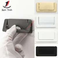 Manija de cajón oculta, tiradores plegables ocultos, muebles, armarios de aleación de aluminio, manija de armario, accesorios de Hardware