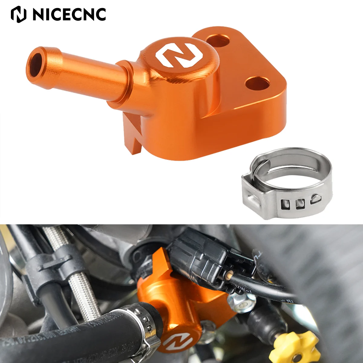 NICECNC For KTM EXCF 500 450 350 250 2017-2023 XCF SXF 450 350 250 2016-2023 XCF-W 500 350 2020-2023 Motorcycle Fuel Rail Kit