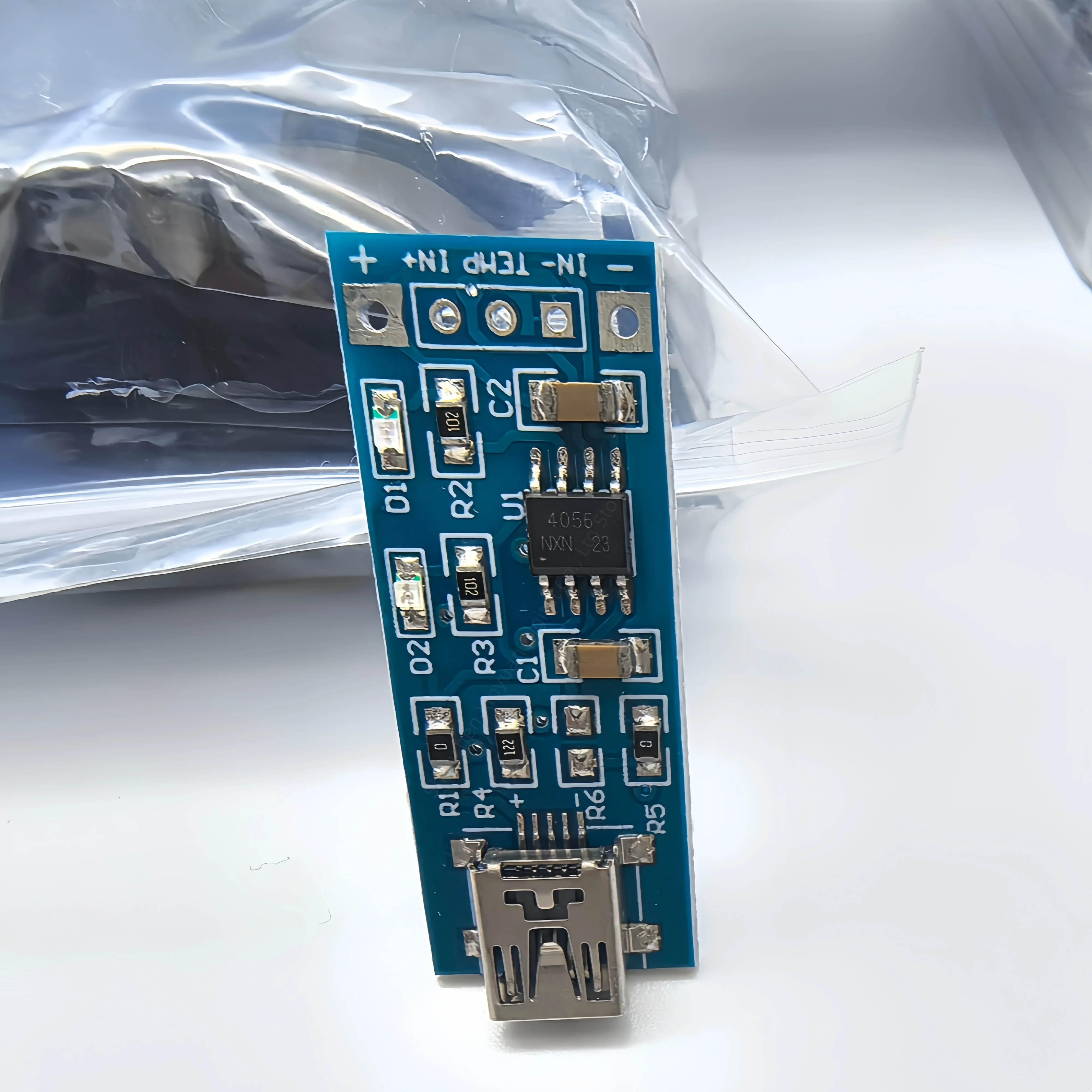 TP4056 Extended Board 1A 18650 Lithium Battery Charger Module 3.7V to 4.2V With Overcharge Overdischarge Protection