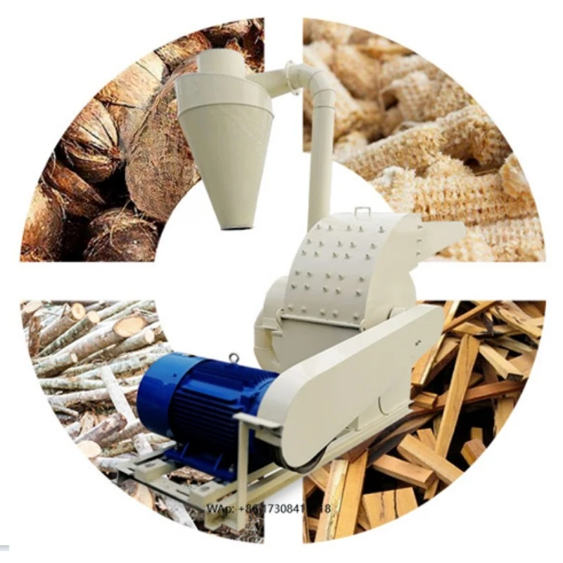 

Well wood grinder sawdust machine wood processing efficient tool with engine and motor as core components