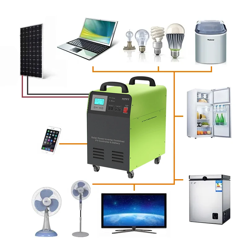 Portable solar generator 500w 1kw 110v 120v solar power station solar generator 2000w integrated