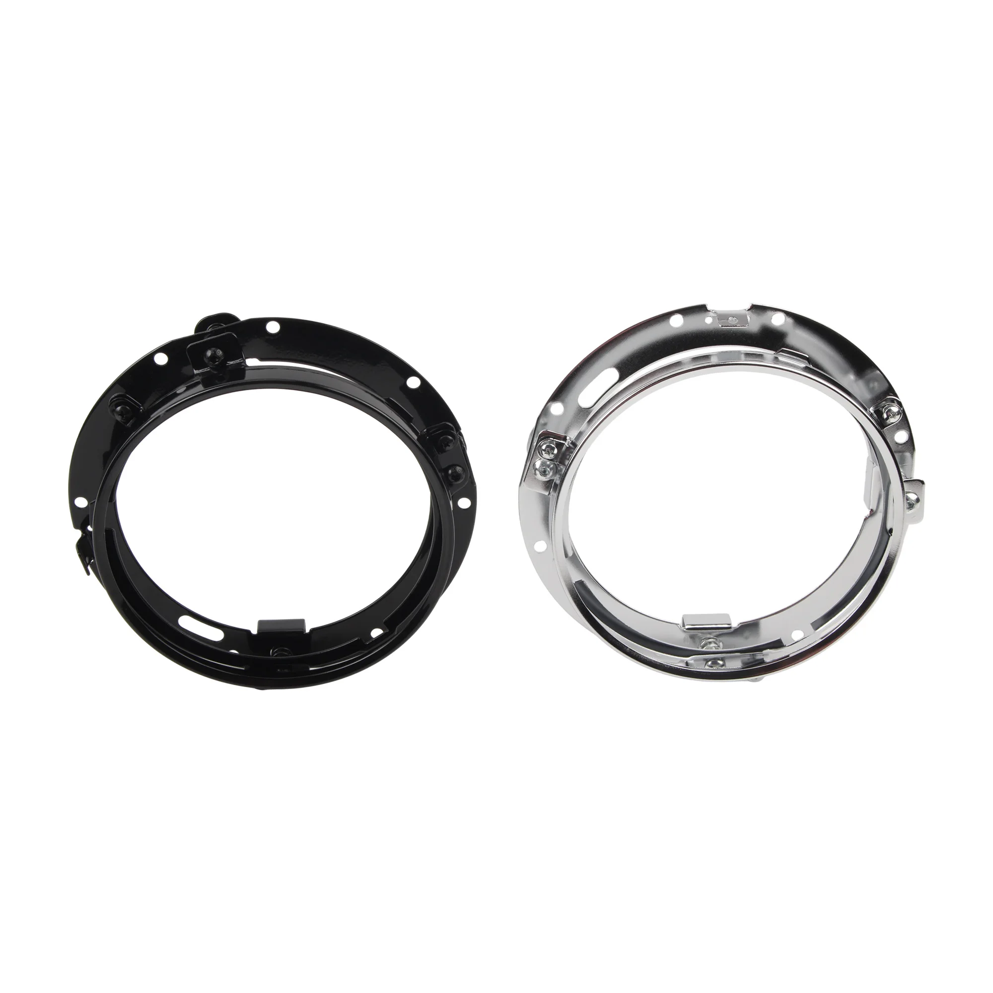 7 Zoll Runder LED-Scheinwerfer-Montagehalterungsring-Adapter für Harley Motorrad Jeep Wrangler Suzuki Samurai Scheinwerfer Modifiziert – Detail 19