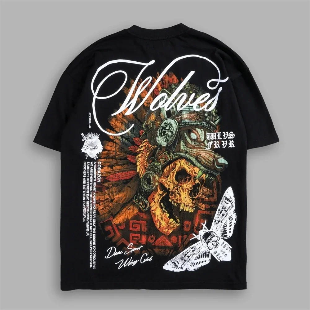 

DARC SPORT Men Short Sleeve Oversized T-shirts GYM Print T Shirt Gym Fitness Bodybuilding Workout Tees Tops Male Brand Clothing