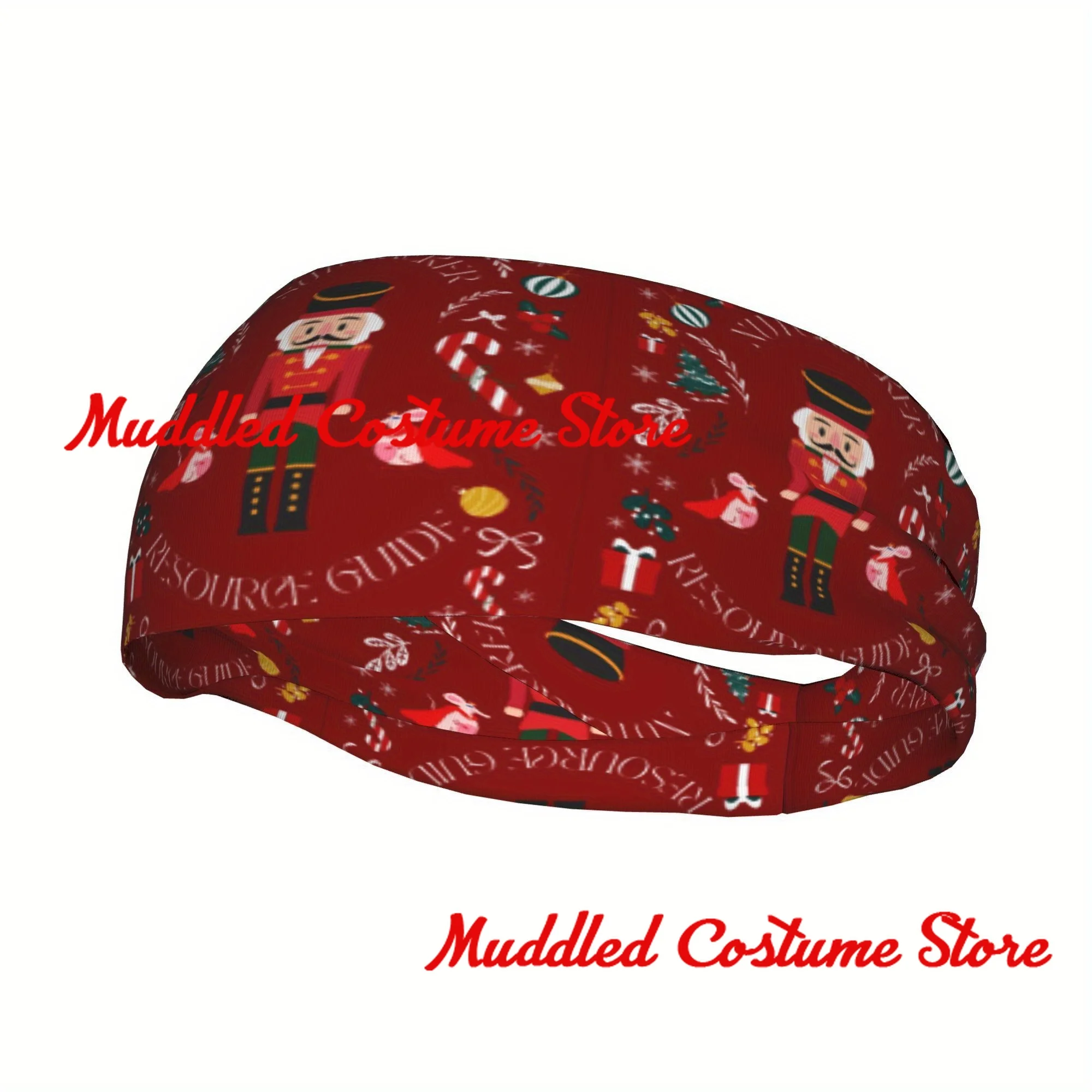 

Повязка на голову «Щелкунчик» для спорта, йоги, фитнеса, эластичная повязка на повязку для волос, эластичная повязка на голову