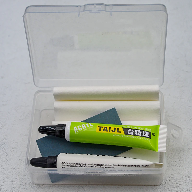 

Polywatch Glass Polishing Compound Specialized Plastic Acrylic Scratch Repair Kit Eyewear Repair Polishing Compound