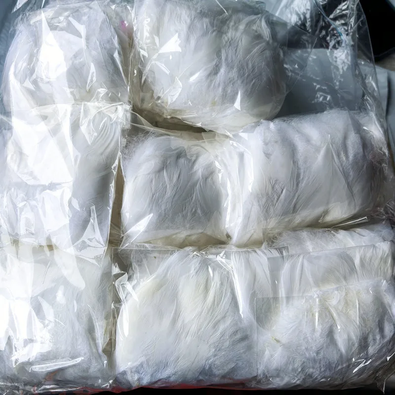 

Натуральные перья 4-7 см Маленькие плавающие гусиные перья белые и черные