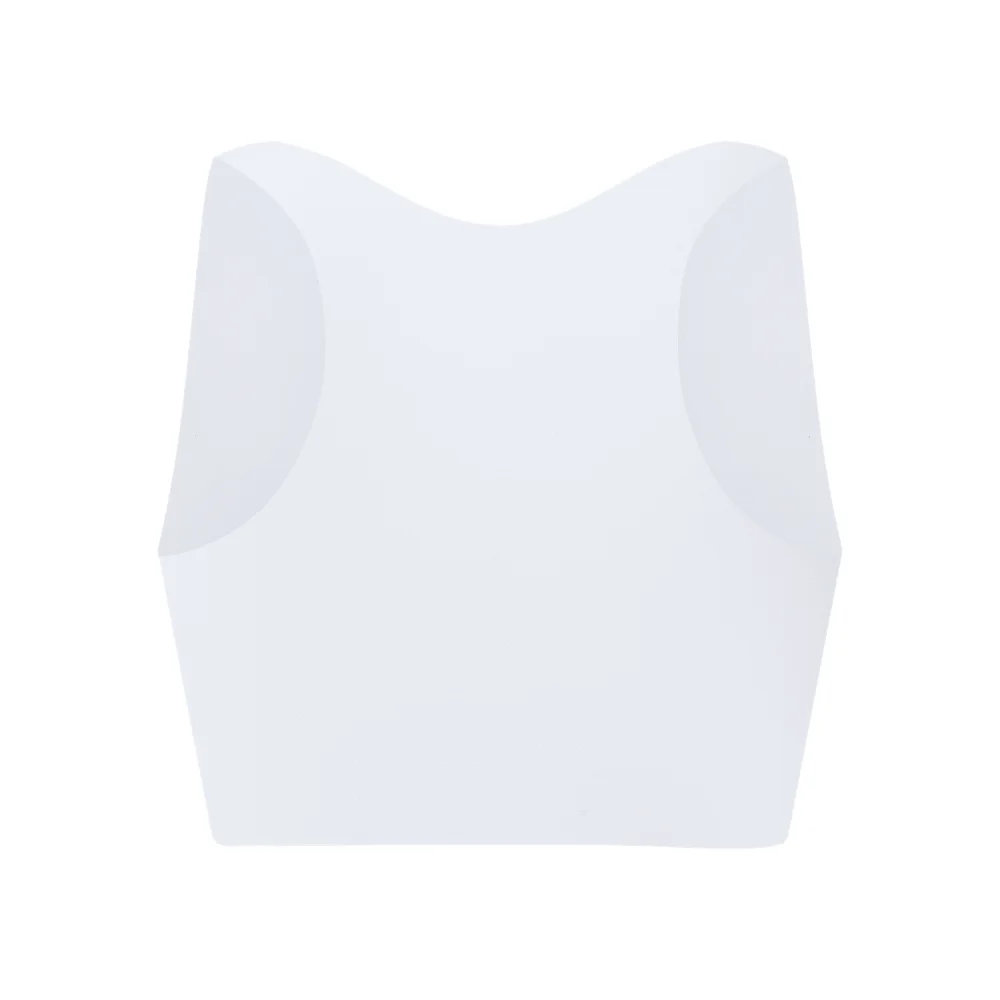 Seamless Chest Binder Sports Compression Bra Breathable Pullover Tank Top For FTM Tomboy Trans Lesbian Shaper