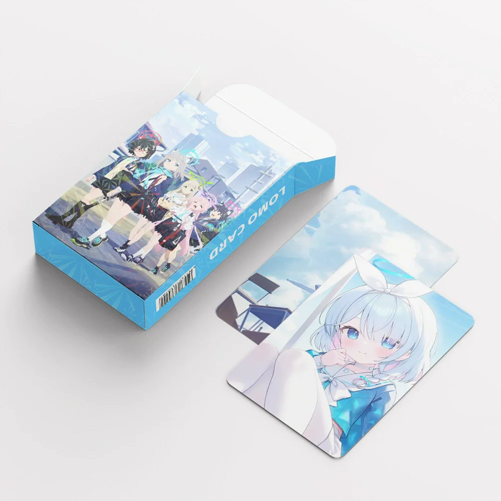 92PCS Blue Archive Anime Lomo Cards & Mini Stickers Set - Game Character Photocards Perfect Collection & Gift for Fans image 4