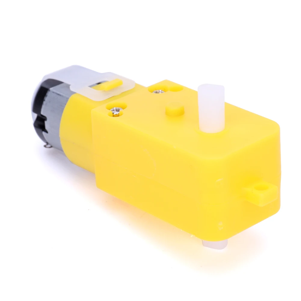 1-50Pcs Dual Shaft TT Motor DC 3-12V for Arduino DIY Smart Car Robot Electric Gear Motor 1:48 Plastic TT Motor Tire Wheel view 4