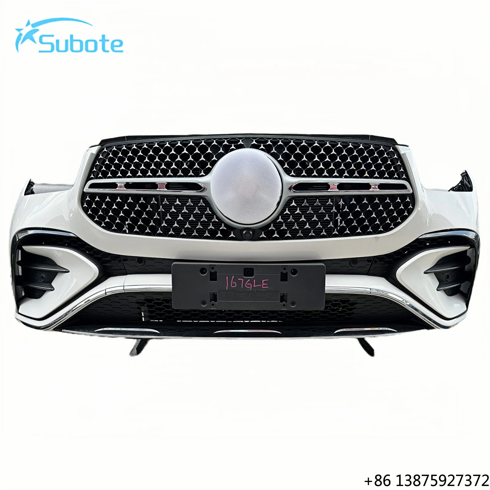 

Suitable for GLE W167 Front Bumper Assembly Automotive Body Kit with Front Grille Car Bumpers Accessories