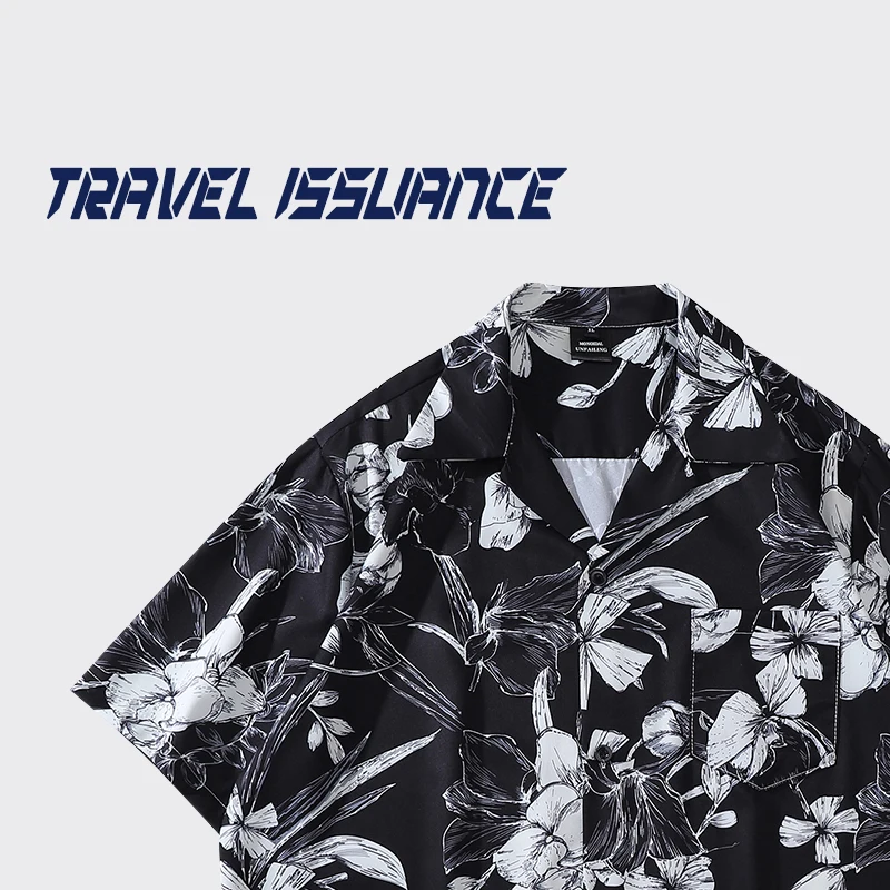 

Travel Issuance Black White Flower Oil Painting Artistic Retro Casual Lazy Neutral Style Unisex Fashion Belt Accessories