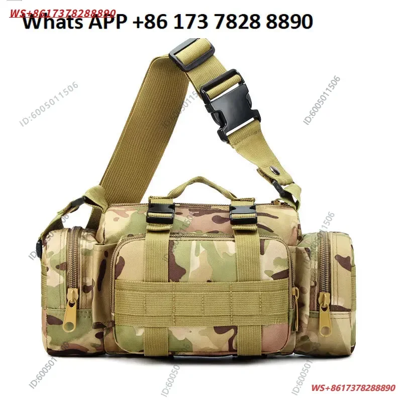 Crossbody One Shoulder Outdoor Camouflage Cycling Sports Fishing Luya Multifunctional Handheld Camera Kit