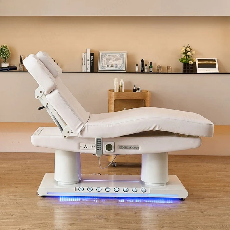 Esthetician 4 Motor Massage Table Salon Spa Facial Electric Beauty Beds Curve Lash Bed