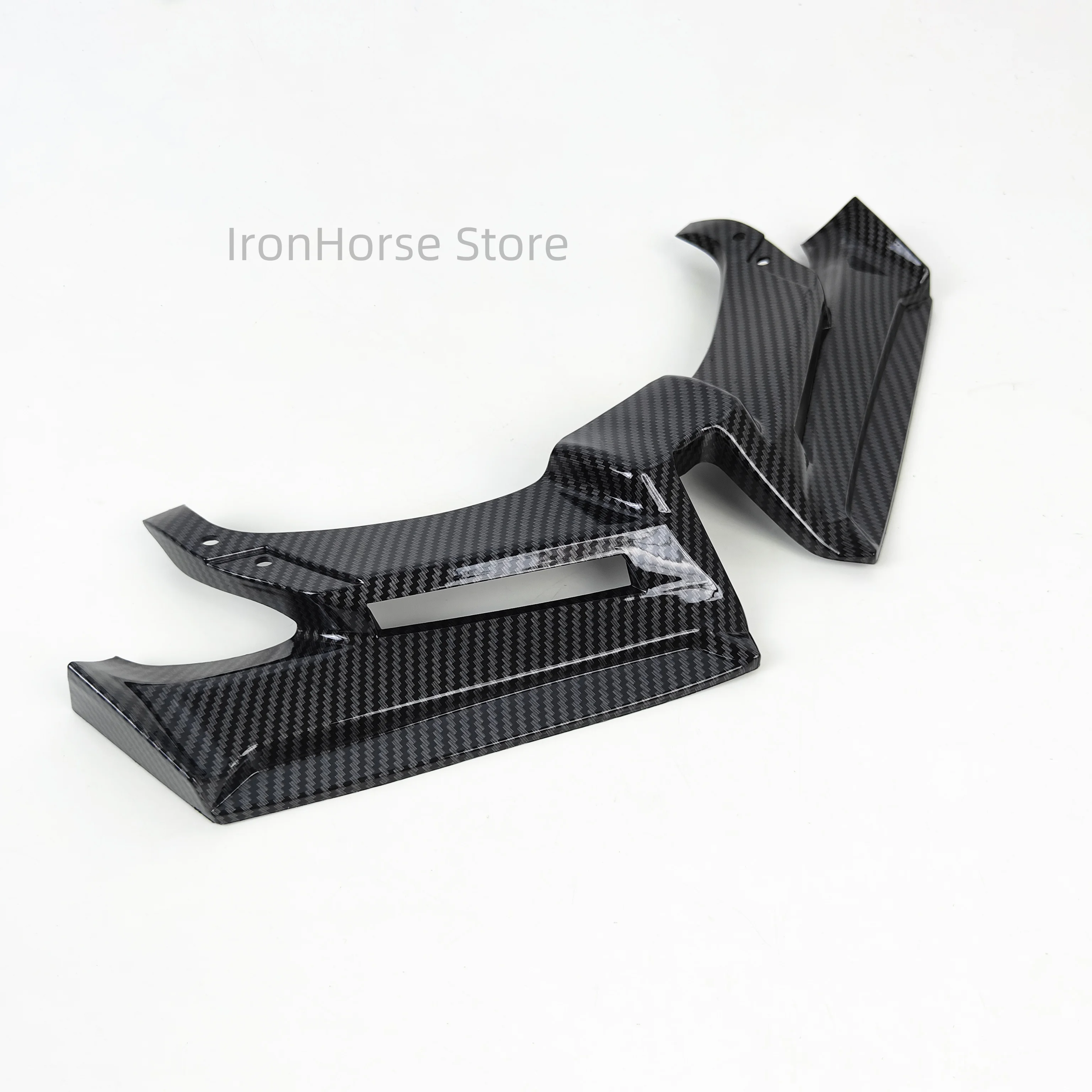 ホンダpcx160 2021-2025用 新型 オートバイアクセサリー カーボンファイバーテクスチャ フロントビーカー ウインドデフレクター エアロダイナミックフェアリングキット