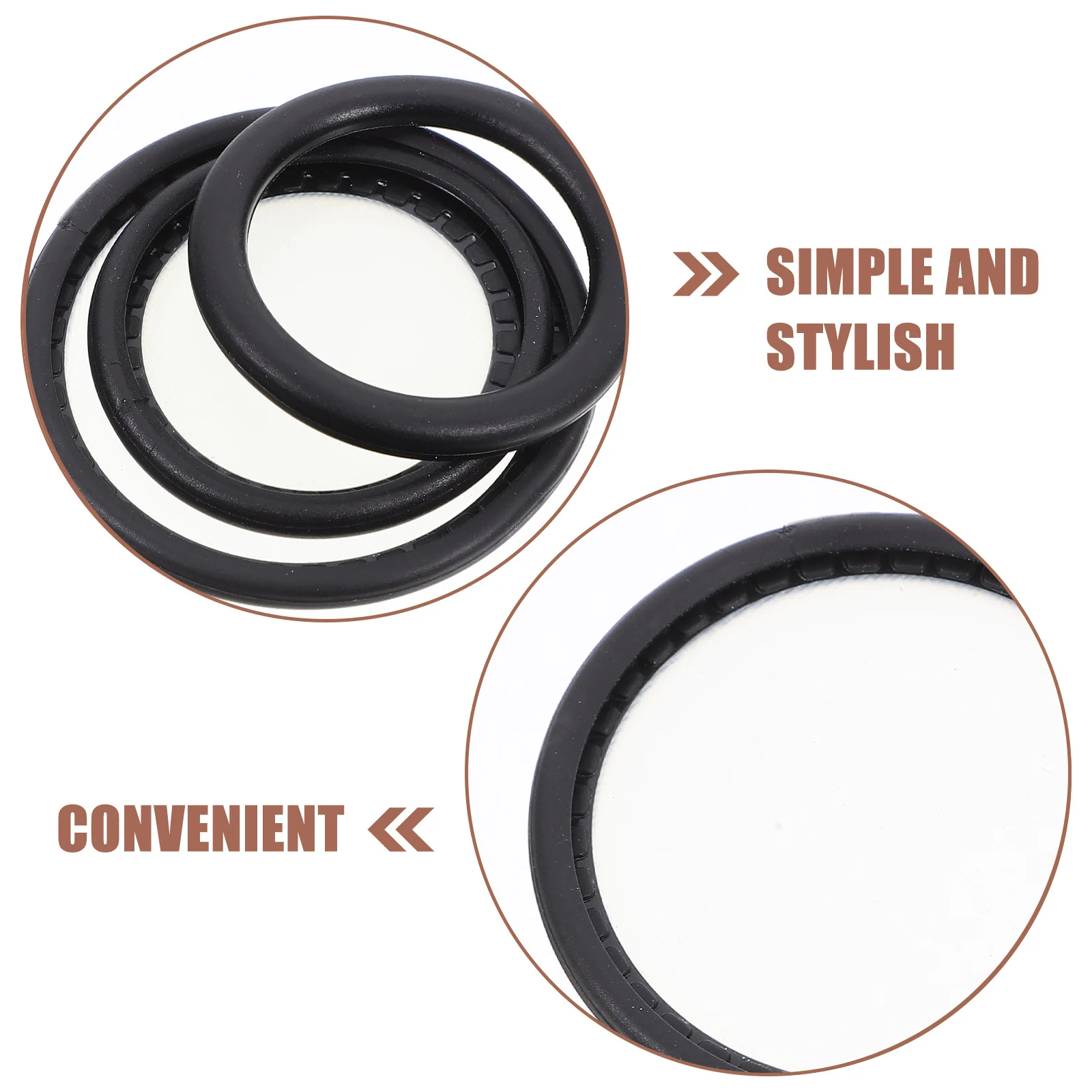 مجموعة واحدة من أدوات استبدال الحجاب الحاجز لسماعة الطبيب، حلقة مضادة للانزلاق، تصميم مريح للاستخدام الممتد، ملحقات الإصلاح الطبية #2