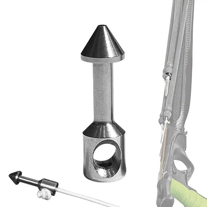 Inserts en acier inoxydable pour fusil de chasse sous-marine, bandes triangulaires, remplacement de tête, perles triangulaires, équipement de pêche