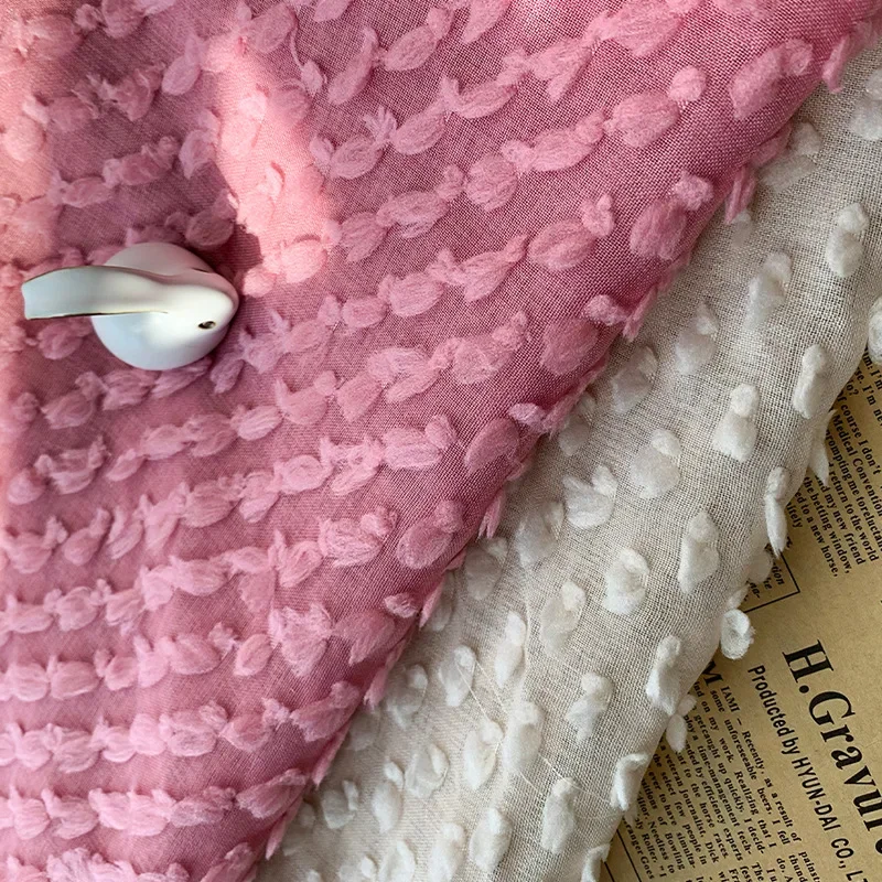 

Имитация конопли, бамбука, плюшевая жаккардовая ткань, дышащее платье, структурированная весенне-летняя одежда, гладкая легкая ткань