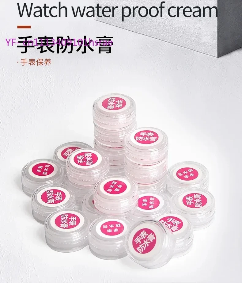 10Pcs Waterproof Watch Maintenance Cream Silicone Grease Lubricant Restorer Portable Watch Repair Tool Set
